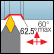 Exter. rhomb. 55°, att. 62.5°