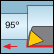 Inter. triangulaire, att. 95°