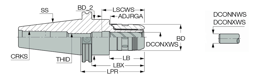 CAT50 FC MAXIN 1-1/4X4.05